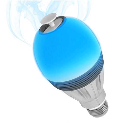 Ampoule connectée color diffuseur d'huiles essentielles Aromalight Awox AL-BC7 : Design