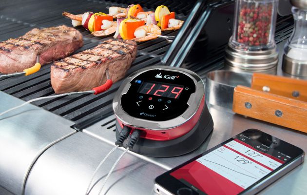 Thermomètre de cuisine connecté au smartphone