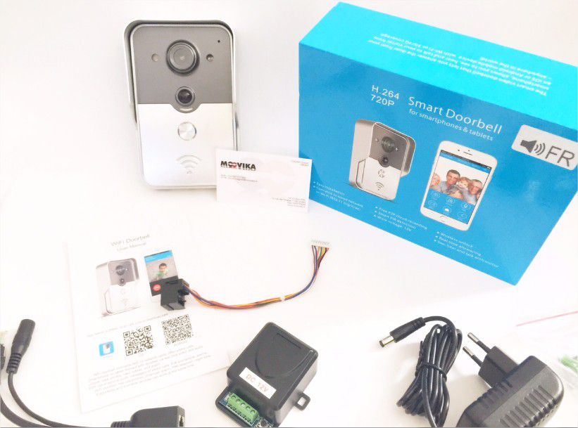 interphone portier video connectée KONX Doorbell