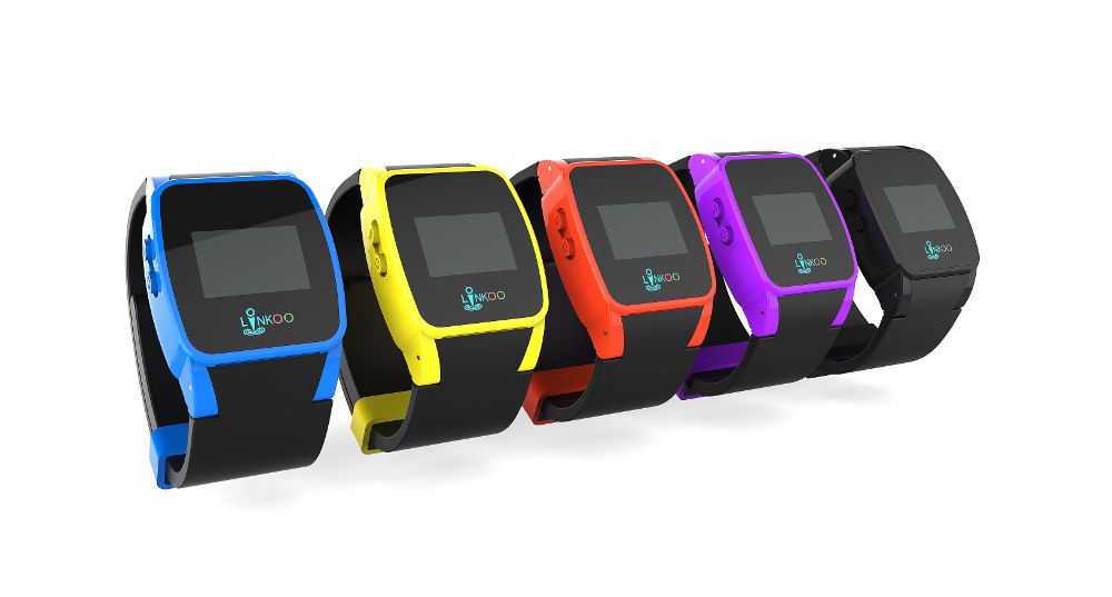 La montre connectée pour enfants Linkoo Pop Junior est disponible en plusieurs couleurs