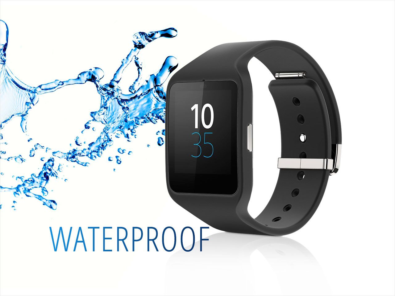 La smart watch 3 Sony SWR50 est une montre connectée waterproof avec un indice de protection IP68