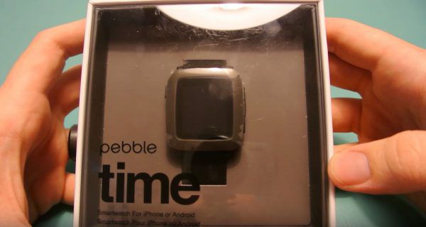 Pebble Time Unboxing 