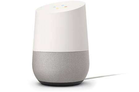 l'Assistant Google Home l'enceinte à commande vocale